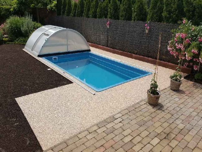 molen Gestreept Kalmte PoolPlaza | Vinylester zwembad 6x3x1,4m