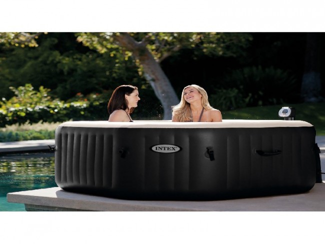 4 persoons Intex PureSpa DeLuxe HWS 800 opzet jacuzzi Ø2.01