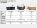 4 persoons Intex PureSpa DeLuxe HWS 800 opzet jacuzzi Ø2.01