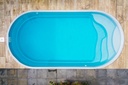 Polyester (vinylester) zwembad Ikaros 6,0 x 3,0 x 1,4 m
