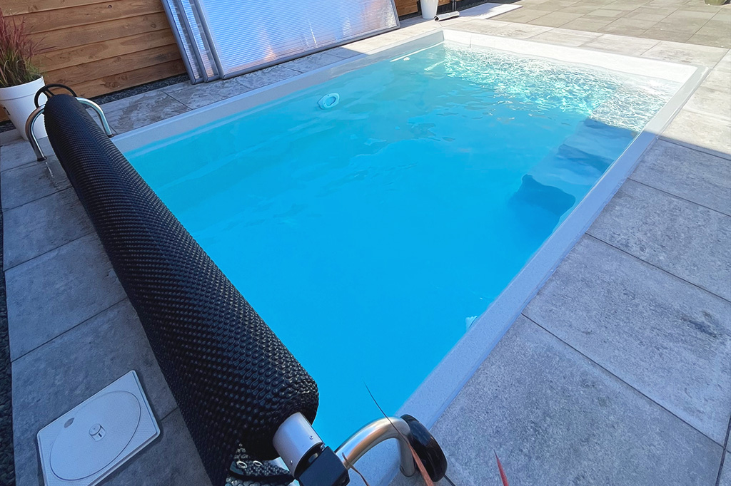 Polyester (vinylester) zwembad Smart 4,6 x 3,0 x 1,2 m