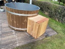 Hottub van thermo hout en LDPE - type Classic - 2 tot 5 personen - 170cm