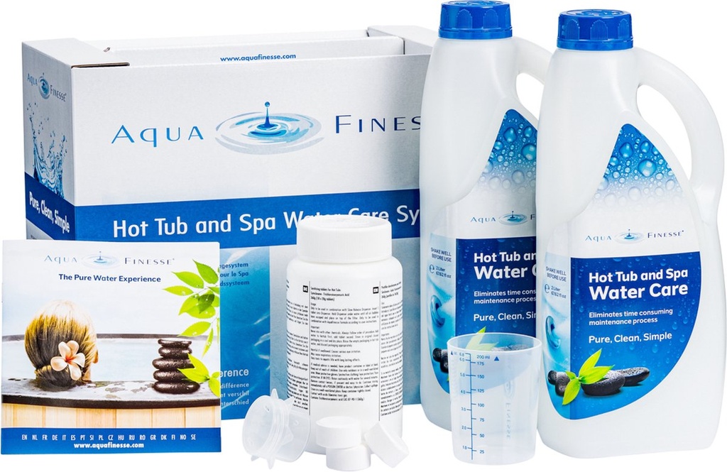 AquaFinesse - Water behandeling pakket - Reiniging Tabletten voor Spa's