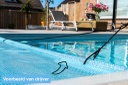 GeoBubble donkerblauw doorschijnend op maat - solar folie - zomerafdekking - 400/500μm