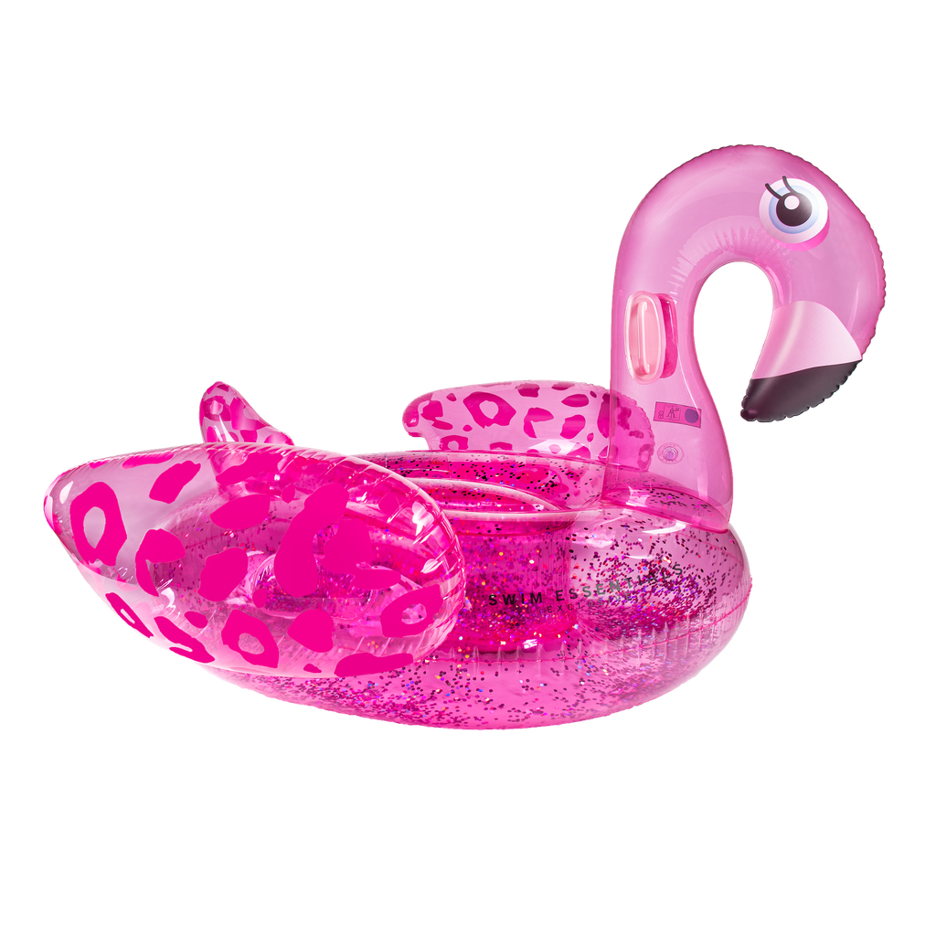 Flamingo neon zwemband opblaasbaar – zwemring – 95cm