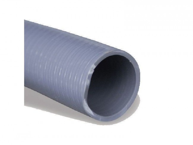 PVC Slang flexibel - grijs - PN6 - per meter