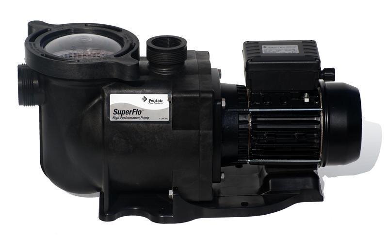 Pentair SuperFlo zwembadpomp met voorfilter - 21 m³/uur - 1,1KW