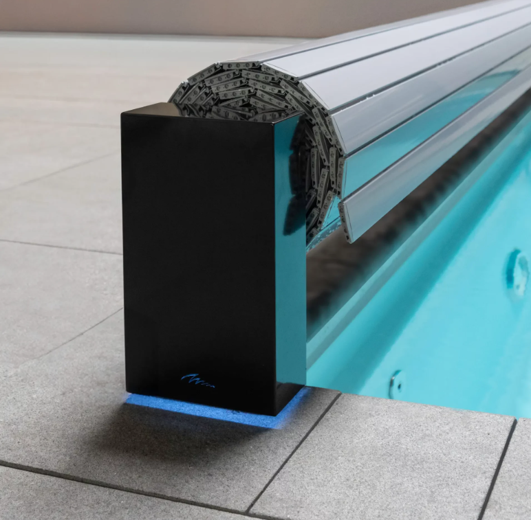Aquadeck - opbouw constructie The Edge - tot 4,0 meter breed