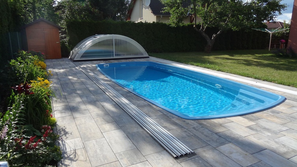 Polyester (vinylester) zwembad Orion 7,5 x 3,5 x 1,5 m