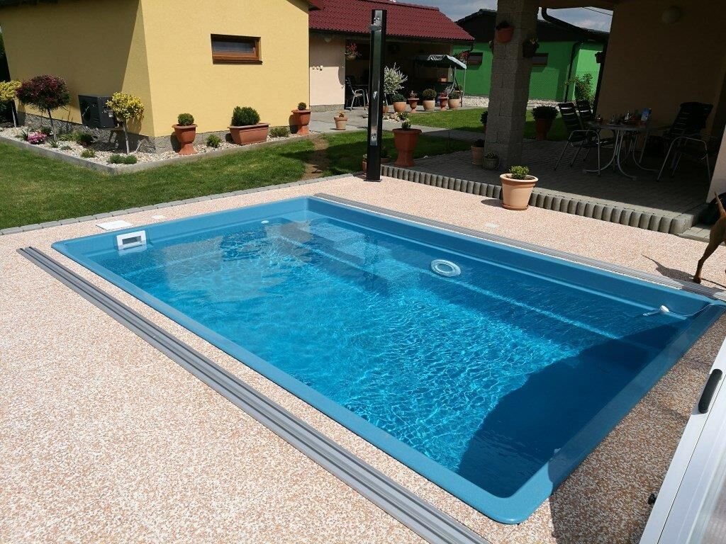 Keramisch zwembad Opal 4,6 x 3,0 x 1,2 m