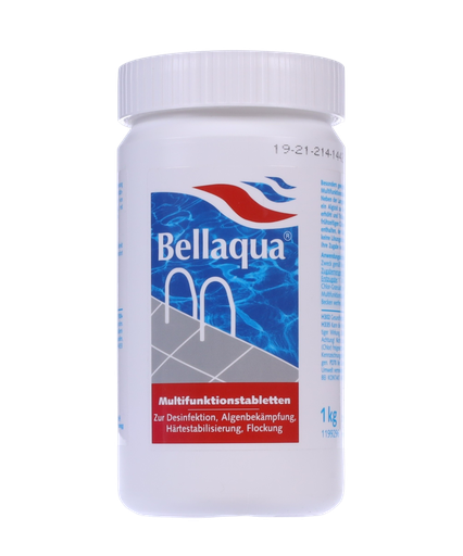 [10102006] 4 in 1 chloortabletten - multifunctionele chloor tabletten - 1 kg - Bellaqua