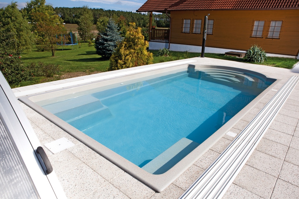 Vervelen De neiging hebben omringen Keramisch zwembad Topaz 7,5 x 3,52 x 1,4 m | PoolPlaza