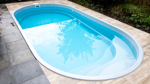 [90101020] Polyester (vinylester) zwembad Ikaros 6,0 x 3,0 x 1,4 m