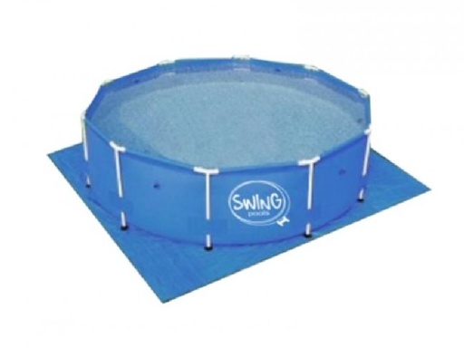 [90501490] Vilt tapijt voor Swing opzetbad rond 3,05 m - onderkleed