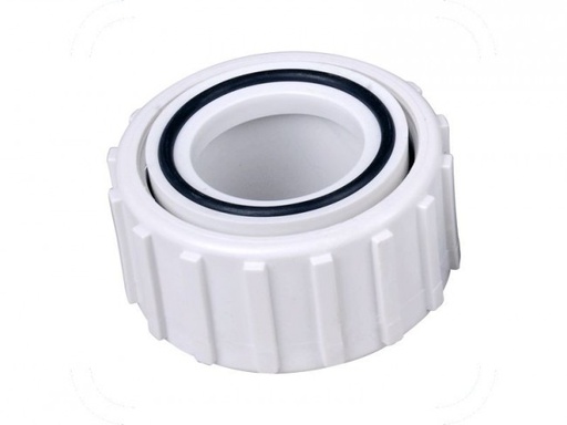[60501030] Koppelstuk 1 - 2.25" binnendraad naar 50 mm lijmverbinding