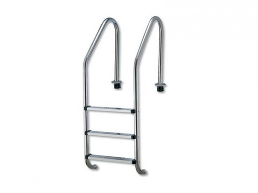[60851020] Zwembadtrap/zwembadladder RVS 304 schuin (beton)