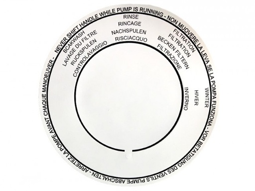 [10401031] Stickers voor 4-wegklep zandfilter 300
