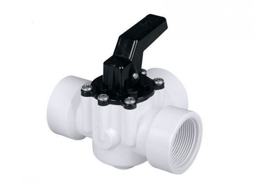 [60501025] 3-wegklep - schroefdraad - 1,5"x1,5"x1,5" binnendraad