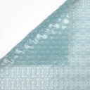 GeoBubble SolGuard lichtblauw doorschijnend op maat - solar folie - zwembadafdekking  - 500μm