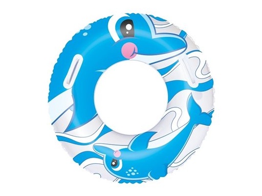 [001282] Zwemband opblaasbaar - zwemring - dolfijn