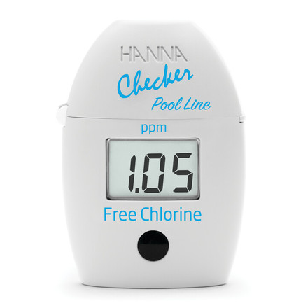 [006755] Hanna pool line test kit fotometer checker vrij chloor - 0,00 tot 2,50 mg/l