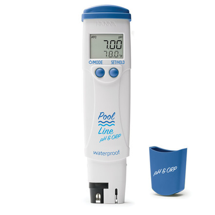 [006758] Hanna Pool Line Waterbestendige zakformaat pH, ORP en temperatuur tester - testkit
