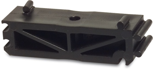 [013575] PVC Afstandsdeel 63mm - tussenstuk voor buisklem