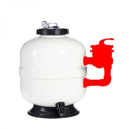 [014924] Filter PPG Deluxe 20" - ø 500mm - inclusief filterklep - tot 45m3