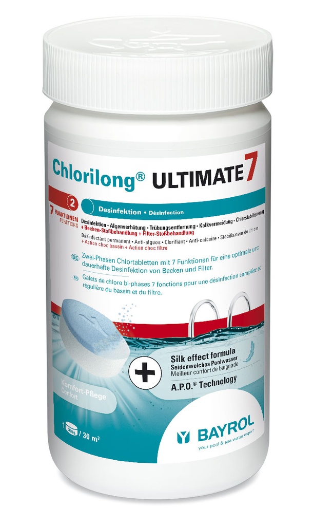 HTH chloortabletten 7 grams 1 kg