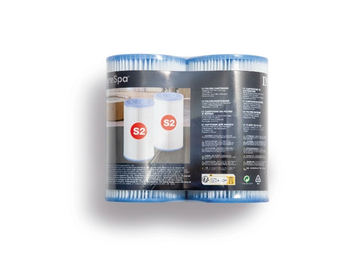 [015455] Cartridge filter Intex S2 voor spa - 2 stuks