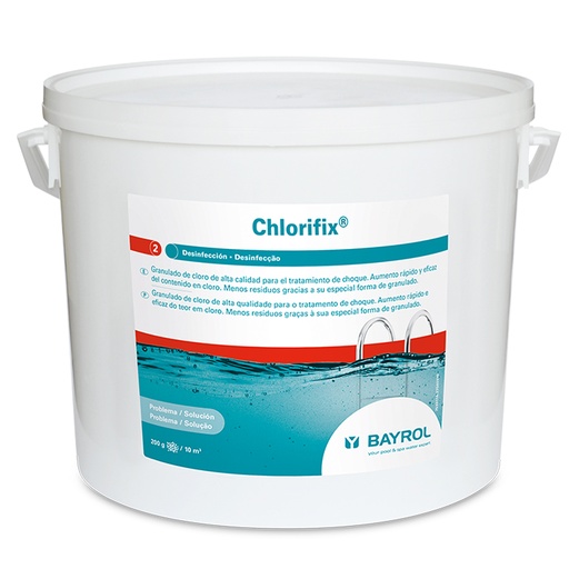 [015456] Chlorifix Chloor granulaat 10 kg - Bayrol